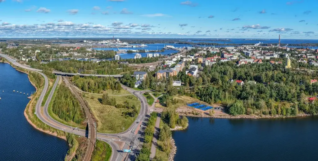 Ilmakuva Kotkansaaresta
