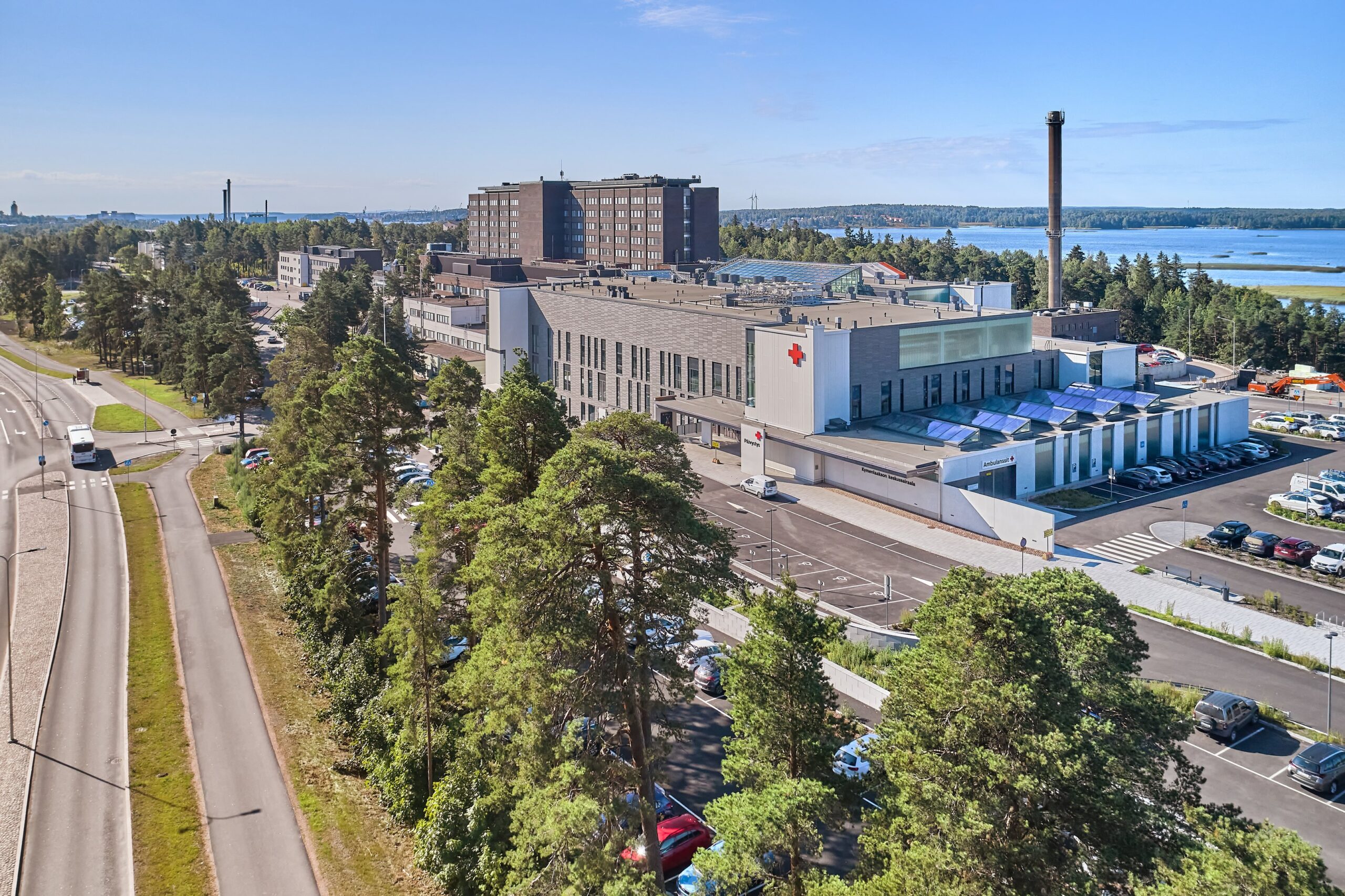 Kymenlaakso Central Hospital.